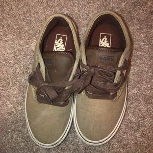 Boys vans lightly used